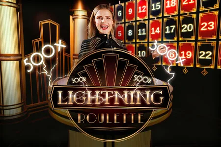 Live table artwork: Lightning Roulette