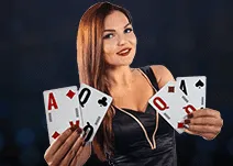 Live table artwork: Blackjack